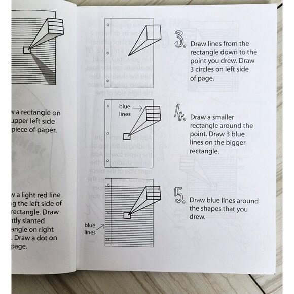 Drawing for Kids: How to Draw Cool Things, Stuff, Optical Illusions, 3D Ltr 3in1 - Picture 5 of 9